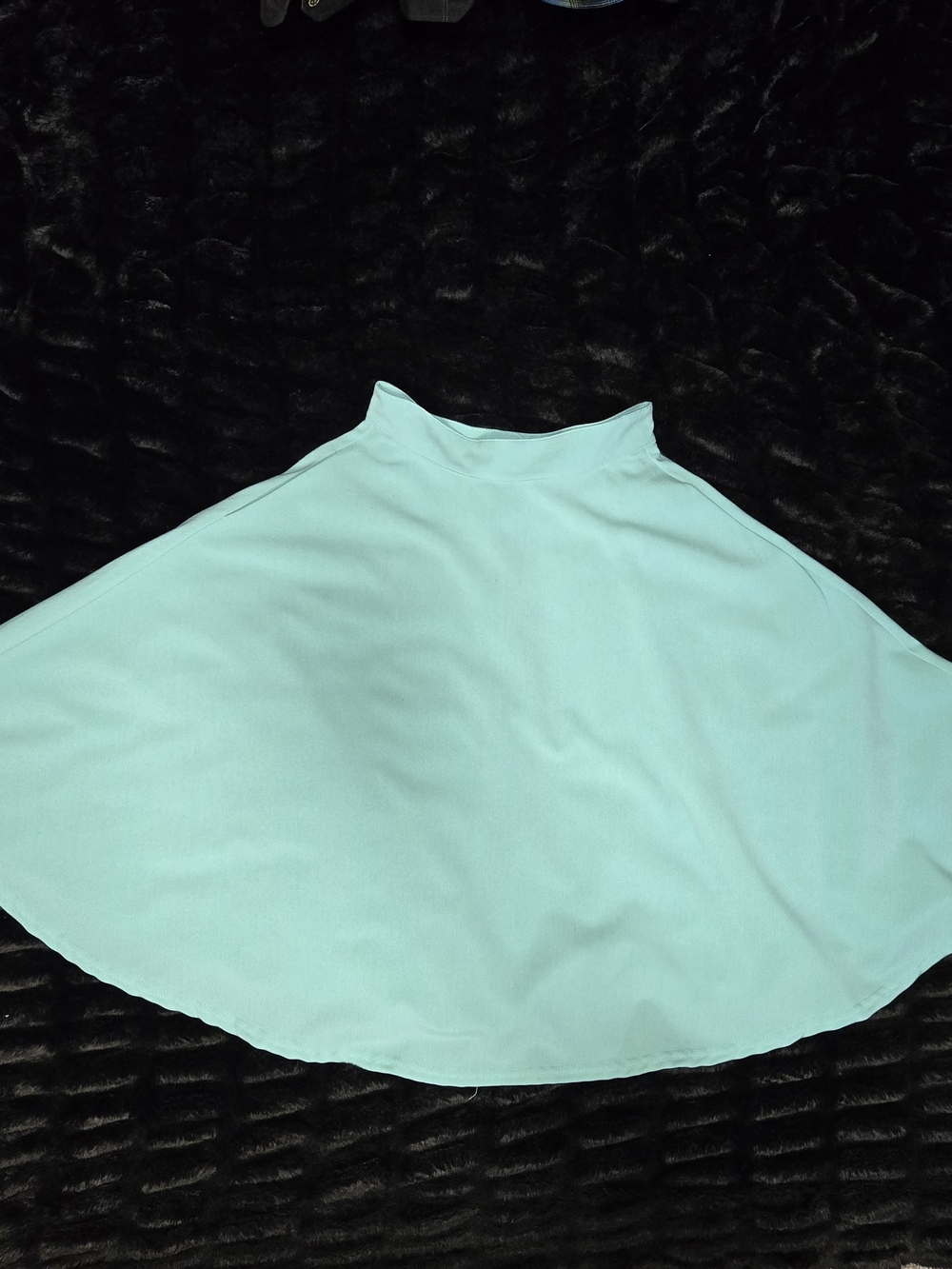 Light Aqua Circle Skirt - Women
